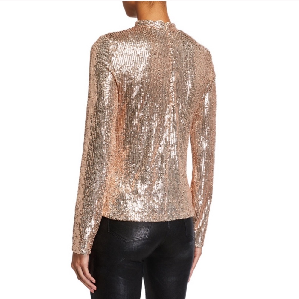 Endless rose sequin rose gold top - Picture 2 of 2